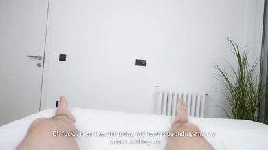 Stepmom Shared Bed with Me and Cured My Sick Cock with Her Sloppy Pussy