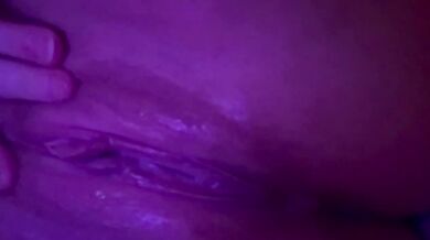 Daddy left 2 drops of breastmilk & a pussy full of cum