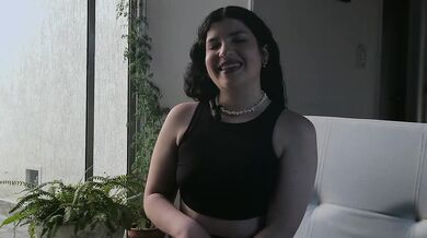 My goth MILF date do a JOI to show me how to cum