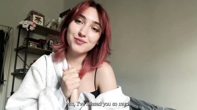 A step-aunt teaches her nephew about sex