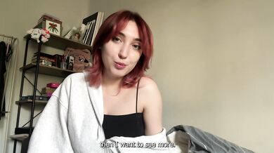 A step-aunt teaches her nephew about sex