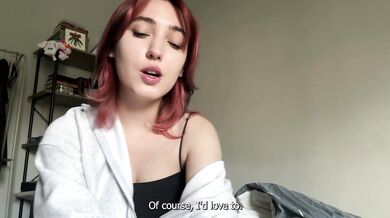 A step-aunt teaches her nephew about sex
