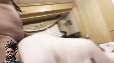 Surprise Pussy BBC doggy fucked PAWG BBW on Trip To Mexico Loud Sex