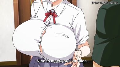 My GF's Huge Naturals Make My Cock Hard - (Hentai)