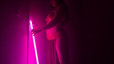 May the 4th Leia cosplay strip for Master
