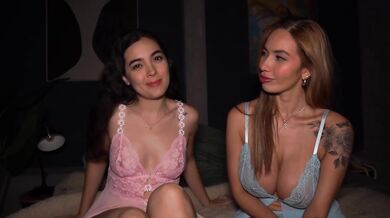 Scissoring with my busty best friend—we had sex in front of my husband