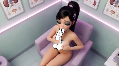 Asian girl doctor helps shrink my erection