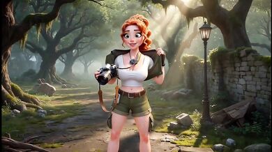 Redhead Street hotographer Lexi paid off the model with a blowjob