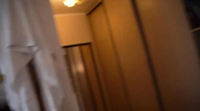 Mandy Moon in home action