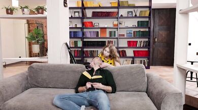 A guy fucked someone else's wife in the library