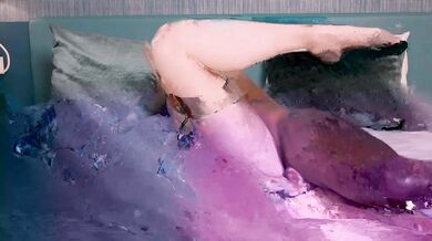 I take my redheaded girlfriend to a hotel room and we have wild, romantic sex. PART 2