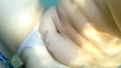 Underwater Deepthroat and Ocean Sex: 25cm Cock Swallowed in Micro Bikini - Cum Floating in Water