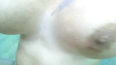 Underwater Deepthroat and Ocean Sex: 25cm Cock Swallowed in Micro Bikini - Cum Floating in Water