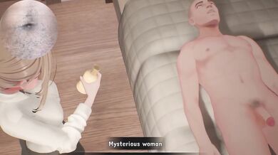 Blonde Dominant Woman Handjob Gameplay 3D Hentai | Porn Games Reacts