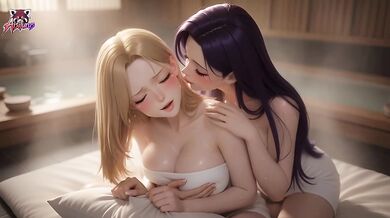 Lesbian Massage - The licker milf
