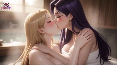 Lesbian Massage - The licker milf