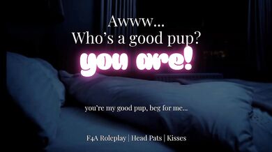 Having A Movie Night With My Good Puppy (you)