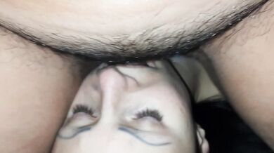 I sit on her face and hold her head to control my orgasm - Lesbian_illusion