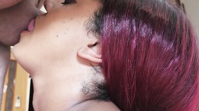 real sex and sloppy blowjob with cum on face