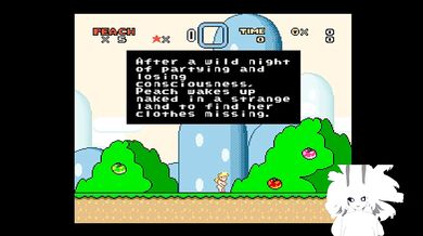 Mario world nude peach mod