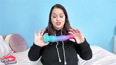 HUMPTOY JOY SUCTION CUP DILDO REVIEW - LARGE CUSTOM SILICONE DILDO