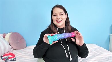 HUMPTOY JOY SUCTION CUP DILDO REVIEW - LARGE CUSTOM SILICONE DILDO