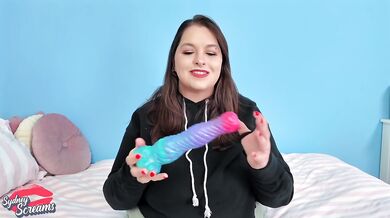 HUMPTOY JOY SUCTION CUP DILDO REVIEW - LARGE CUSTOM SILICONE DILDO
