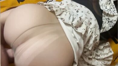 neighbor fucks me, husband at work, creampie, dirty talk