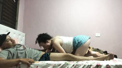 Doing my little angel's favorite pose.