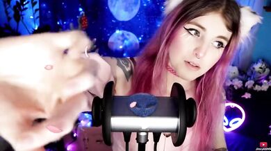Gently licking and sucking your ears for relaxation ASMR