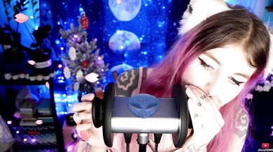 Gently licking and sucking your ears for relaxation ASMR