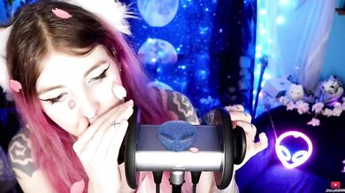 Gently licking and sucking your ears for relaxation ASMR