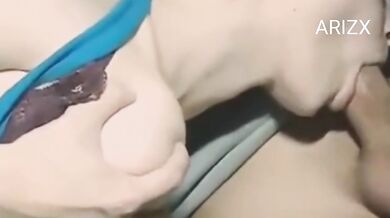 I fuck her tits full of milk hard