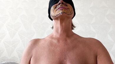 Huge udder blowjob suck cock swallow cum .