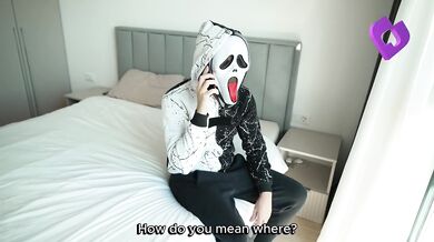 Demon Girl Came to a Virgin Guy and Take His Virginity - Halloween Morning