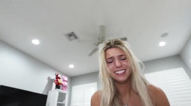 College Girl Gives In And Allows a Frat Guy to Creampie Her!!!