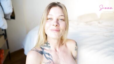 CUMPILATION #1 - huge loads on my pretty face, ass and body!