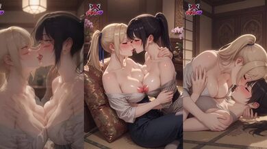 Lesbian petting