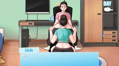 Hentai Game – House Chores - Foursome with the Ladies