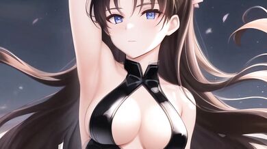 cyberpant seduces under hidden lights