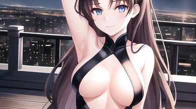cyberpant seduces under hidden lights