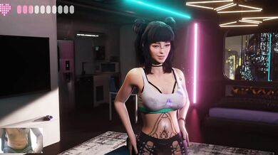 FUCKING A SEXY TATOOED CYBERPUNK GIRL - CYBERSEX CHRONOCLES