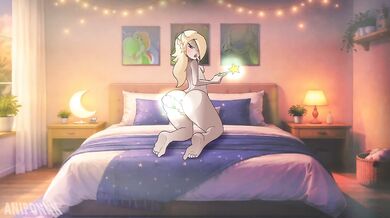 Rosalina DILDO LOOP! Super Mario PORN