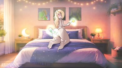 Rosalina DILDO LOOP! Super Mario PORN