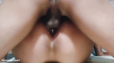 momy itha stirs fire with raw anal rush