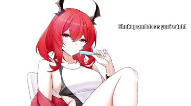 Sadistic Futas make you their cock-cleaner