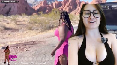 Livestream Reaction to Fucking Her Mechanic on the Road!