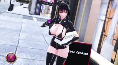 Hey! You're naked, fuck me or you'll be arrested