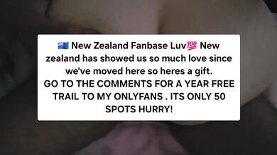 New Zealand Fanbase Luv, GO TO THE COMMENTS FOR A YEAR FREE TRAIL ONLY 50 SPOTS HURRY