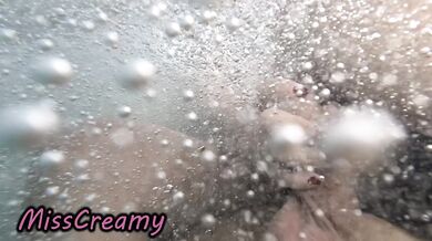 Public Pool Stepsister Dick Flash Handjob Voyeur - MissCreamy